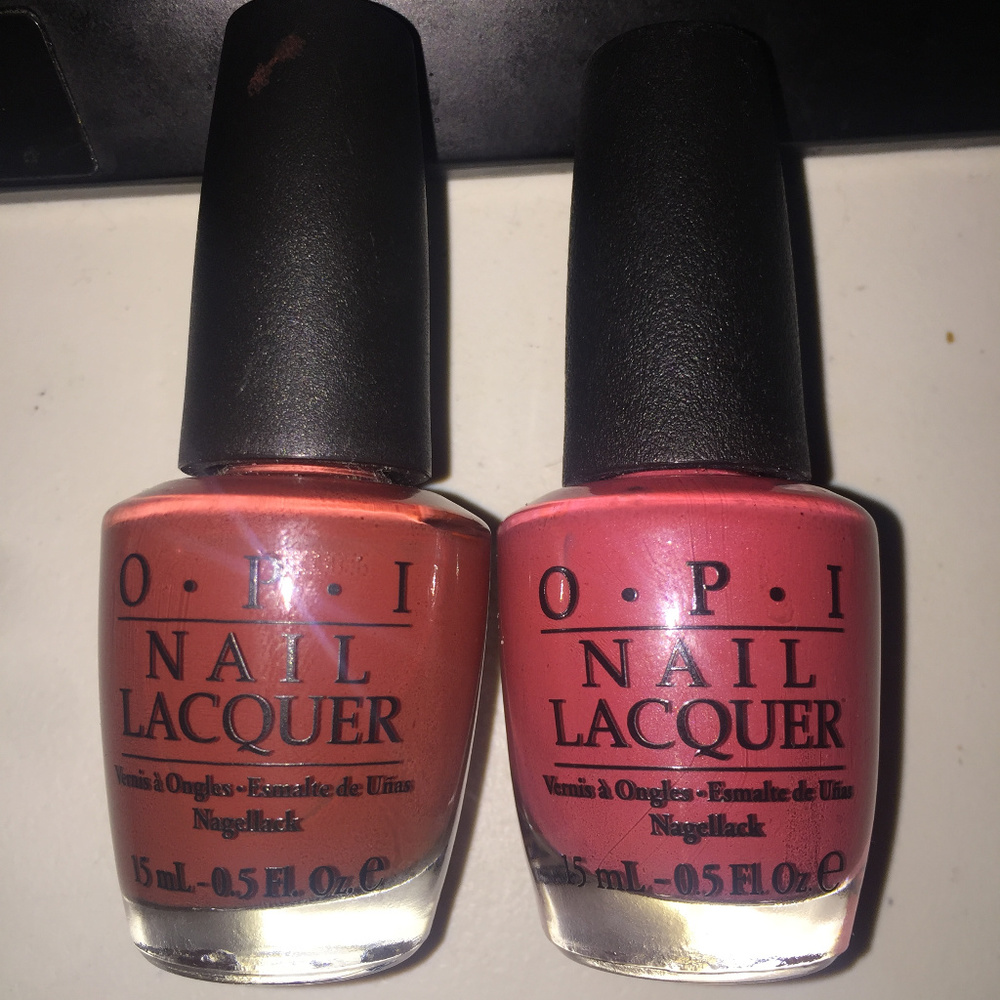 OPI Grand Canyon Sunset & Crepes Suzi-ette